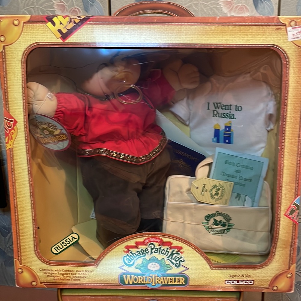 Cabbage Patch Kids 1985 World Traveler Russia
